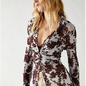 Free People Lucky Shirtee